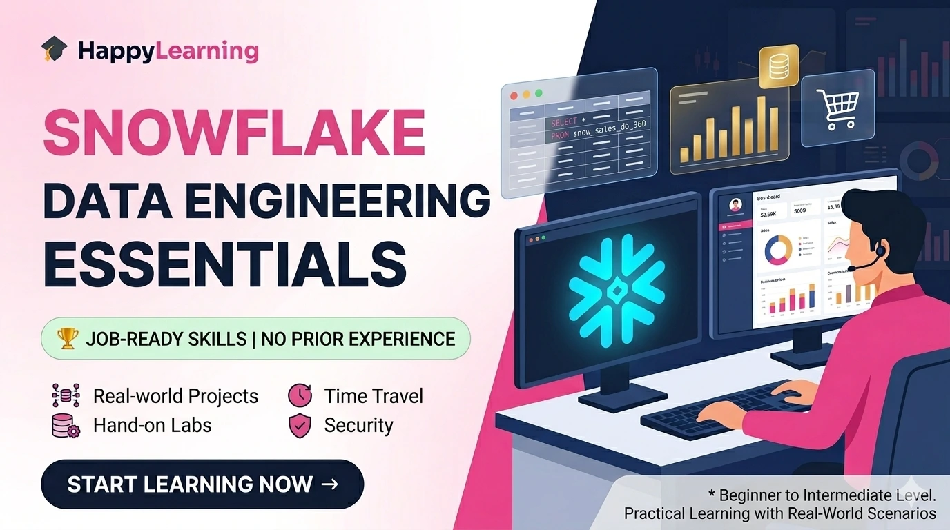 Snowflake Data Engineering Essentials: Beginner to Intermediate