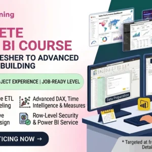 Complete Power BI Course for Freshers: From Beginner to Advanced Dashboard Building