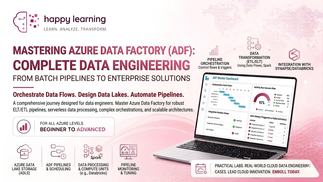 Mastering Azure Data Factory (ADF): Complete Data Engineering
