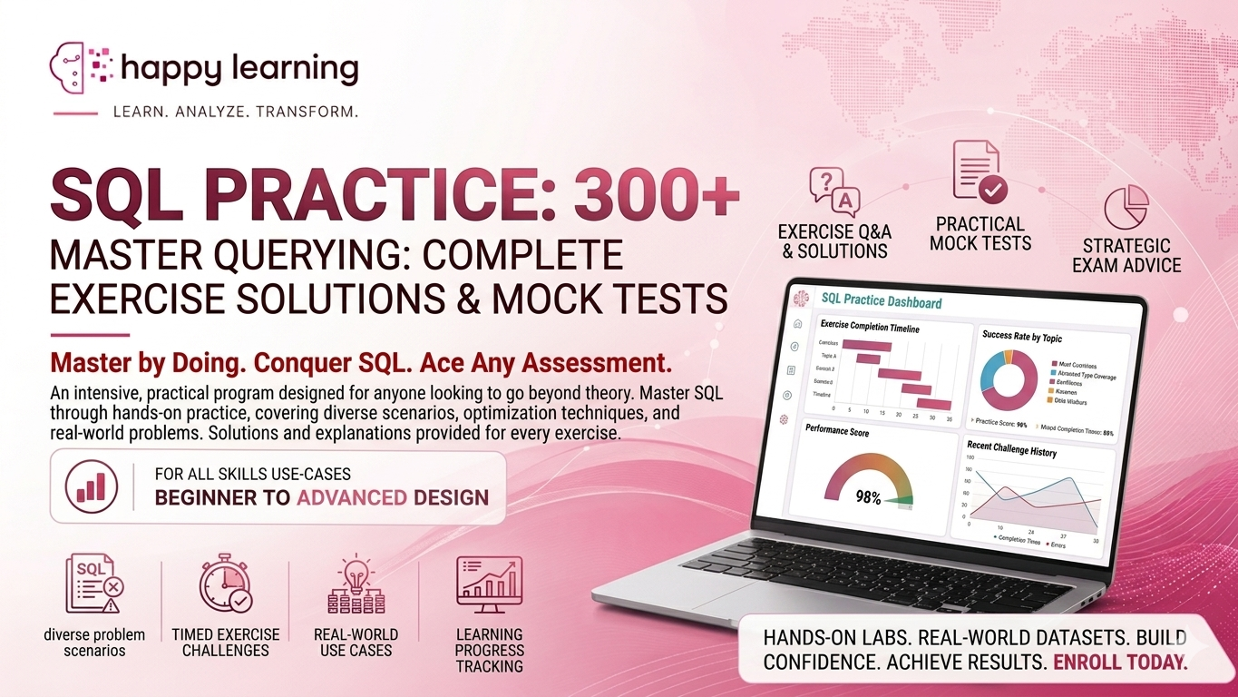 SQL Practice: 300+ Exercises